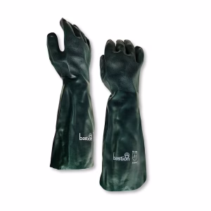 Bastion PVC Green Gloves